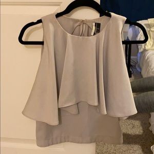 Top shop silk blouse